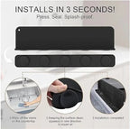 Silicone Sink Splash Guard With Suction